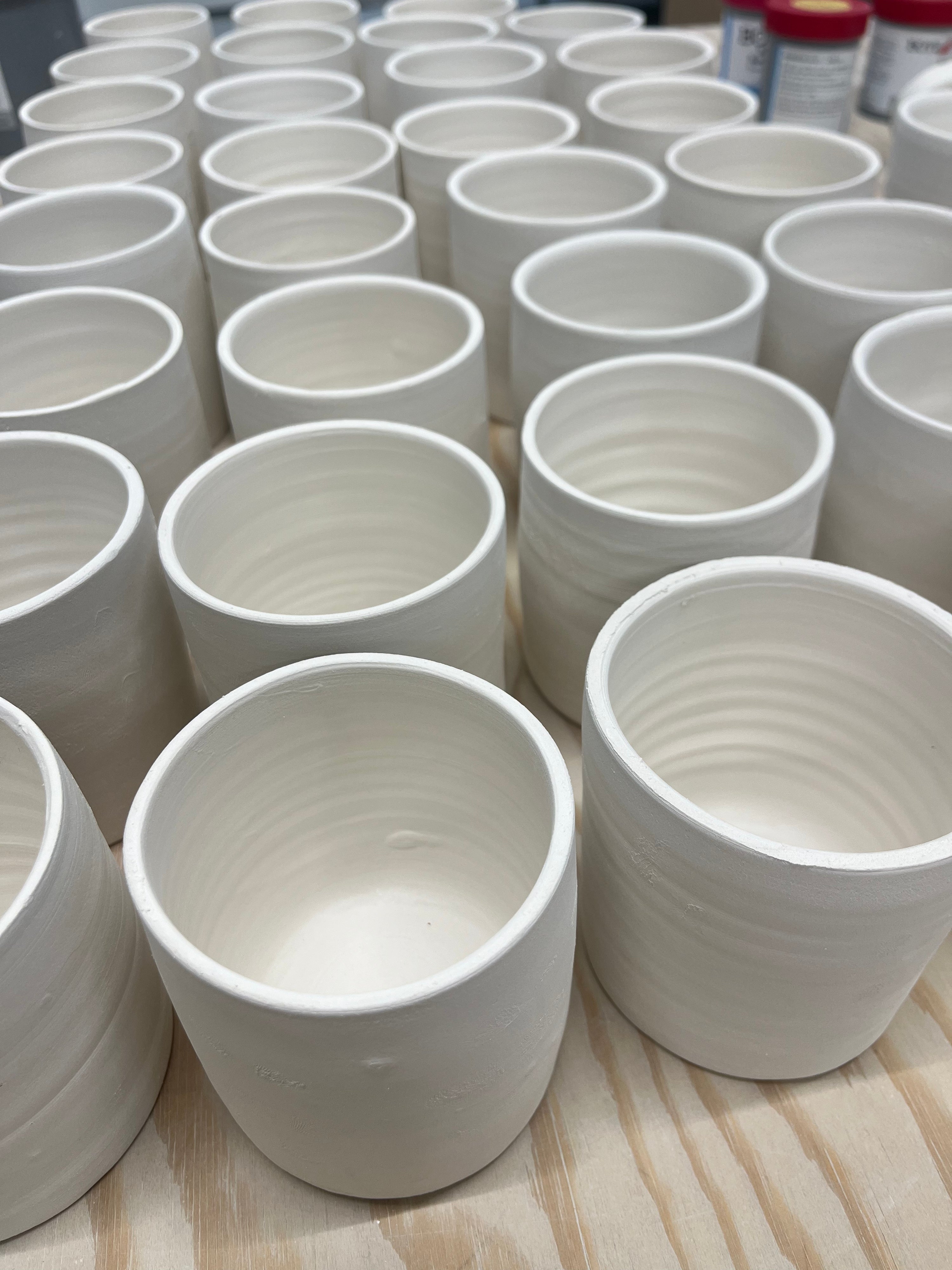 Ella Fletcher Designs Handmade Ceramics Bisqued Pots