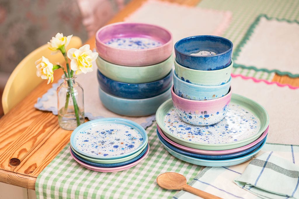 Ella Fletcher Designs Handmade Ceramic Shoreline Dinner Set range