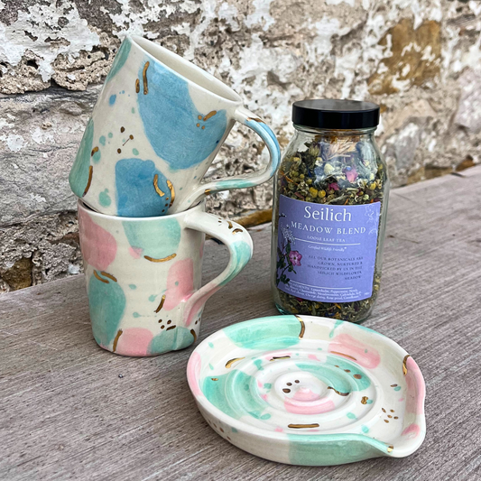 Seaglass Tea Gift Set for 2