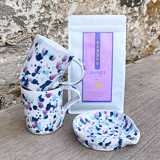 Sweetpea Coffee Gift Set for 2