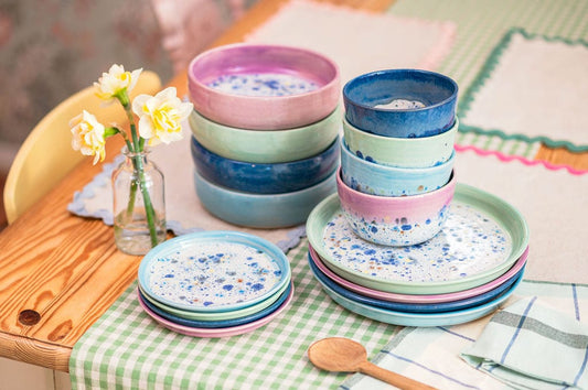 Ella Fletcher Designs Handmade Ceramic Shoreline Dinner Set range