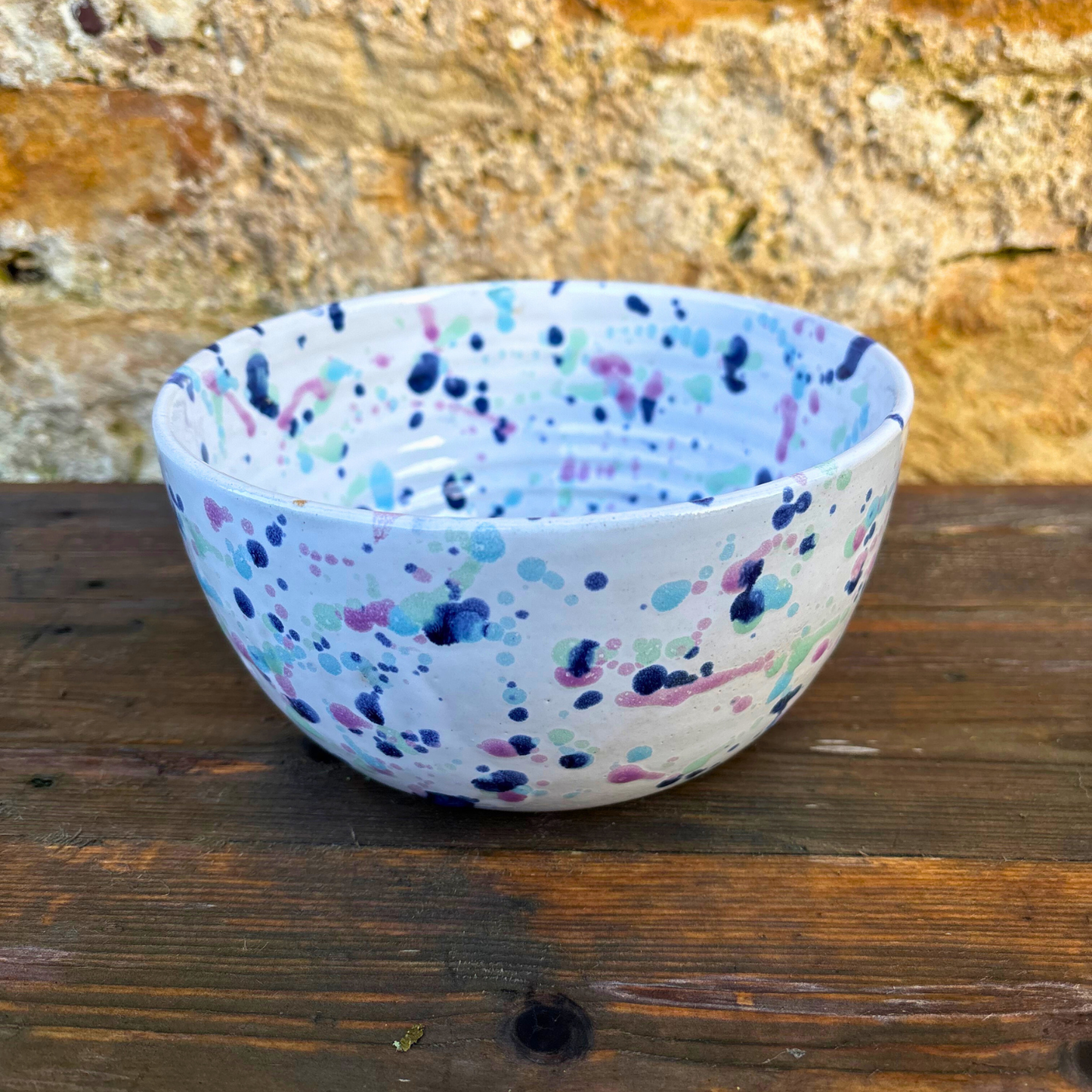 Ella Fletcher Designs Handmade Ceramic Ramen Bowl sweetpea 