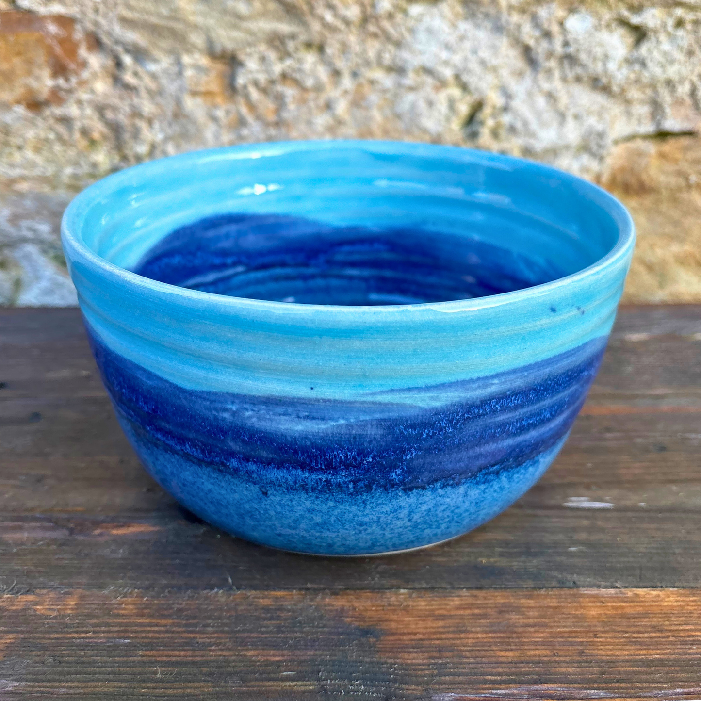 Ella Fletcher Designs Handmade Ceramic small bowl landscape design
