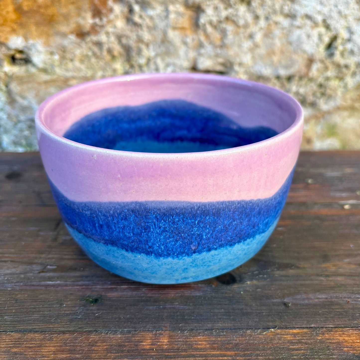 Ella Fletcher Designs Handmade Ceramic small bowl landscape design
