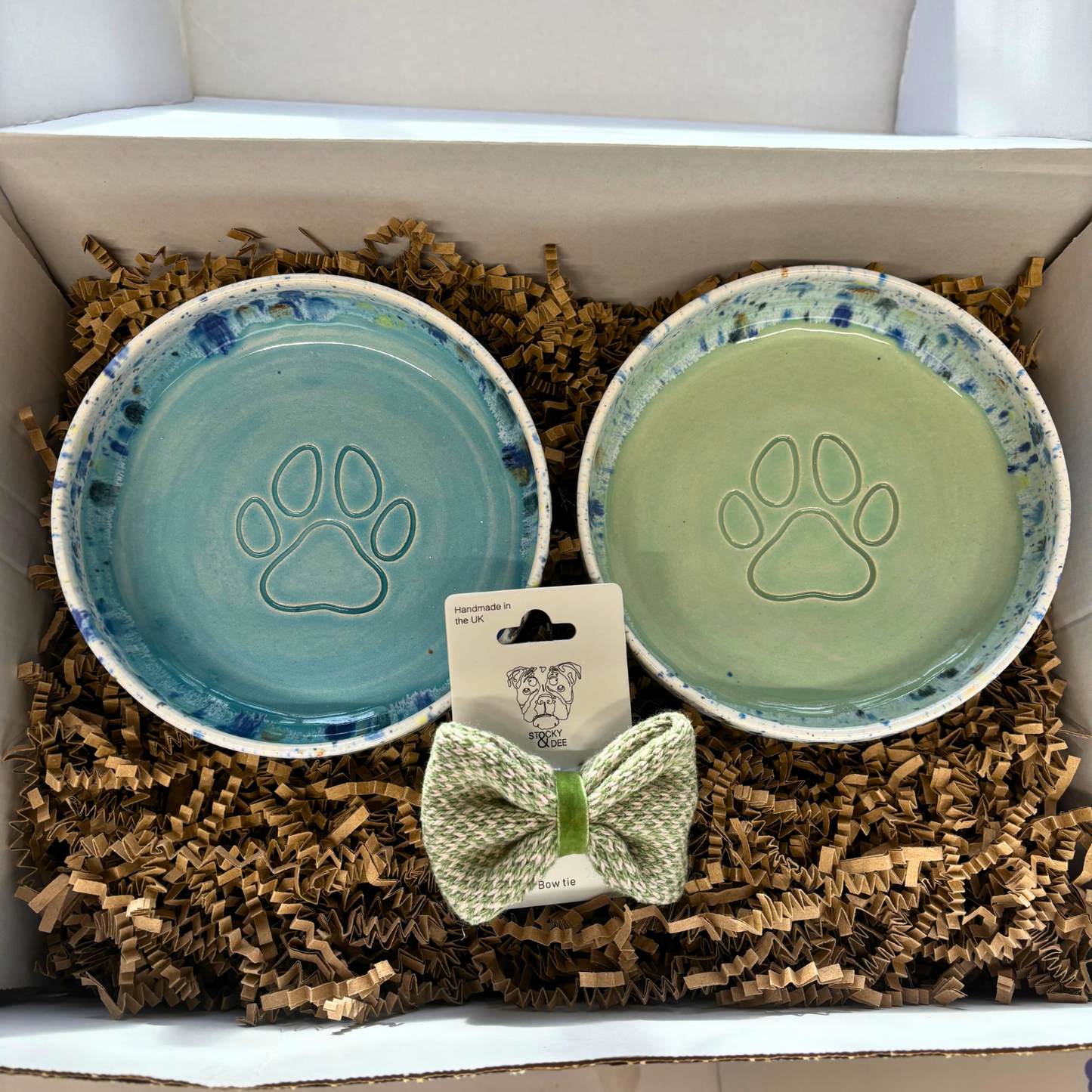 Shoreline Dog Bowl Gift Set