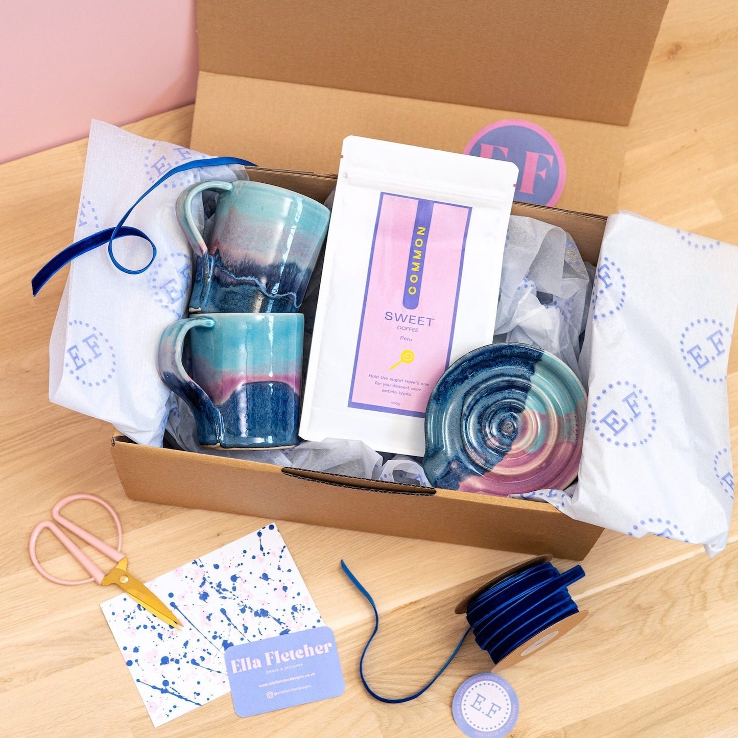 Shoreline Coffee Gift Set for 2